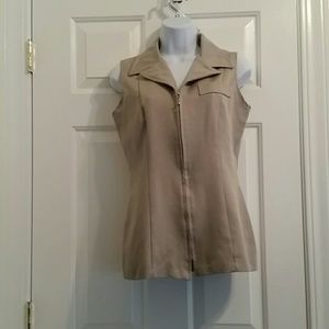 Breaking love 7/8 vest tan